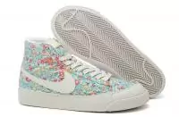 nike blazer vintage femmes flower blue red